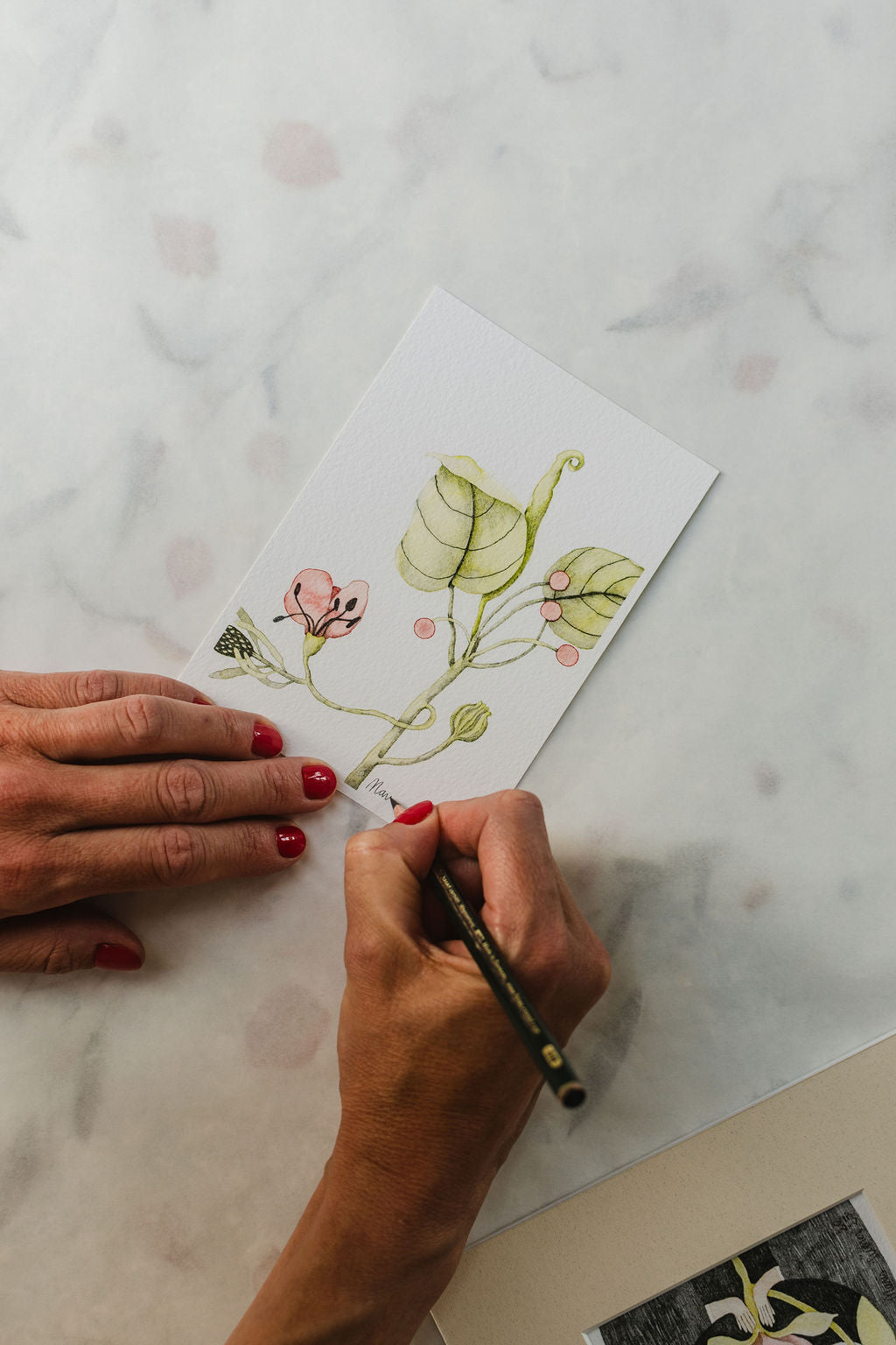 Giclée print “Quiet Bloom”