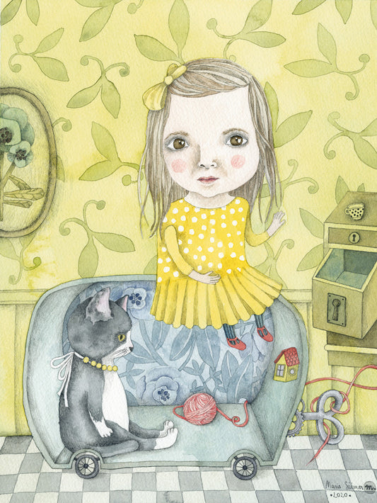 Giclée print "Come Play With Me"