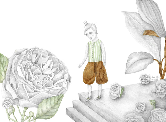 Giclée print “You're Responsible for Your Rose”