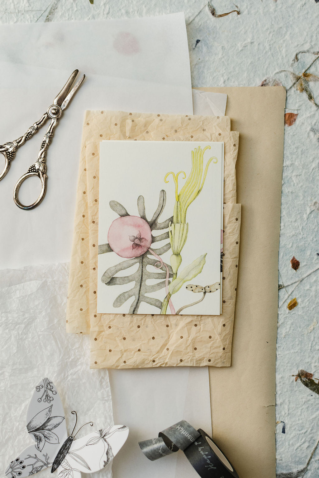 Giclée print "Dotti Loves Bright Light"