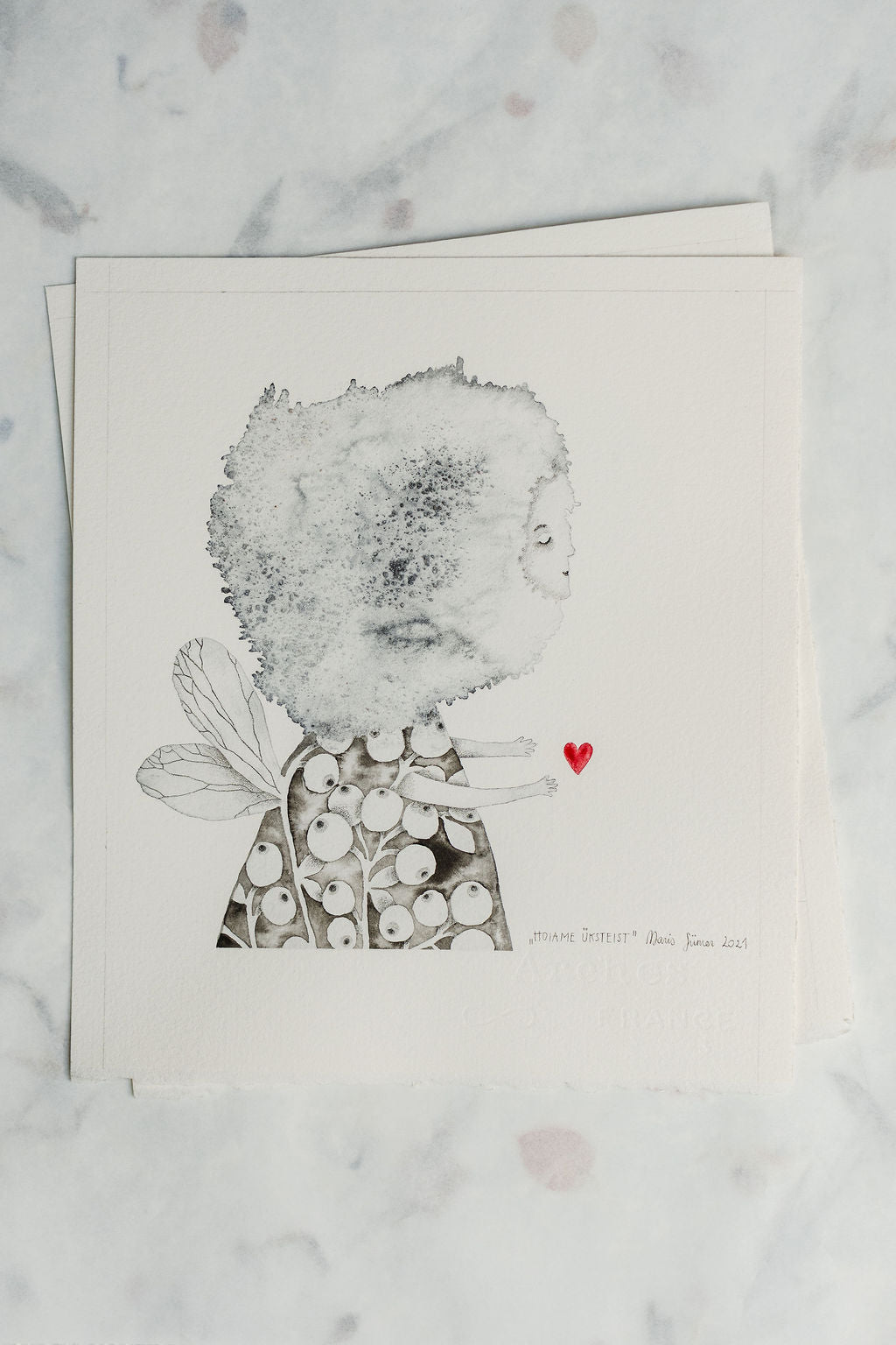 Giclée print “Let Us Hold One Another”