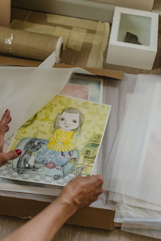 Giclée print "Come Play With Me"