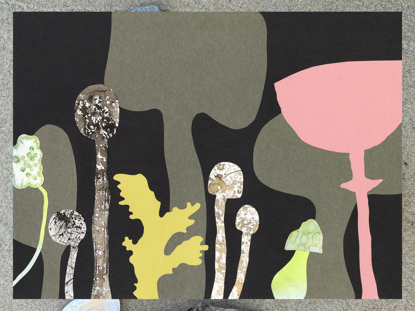 Giclée print “Whispering Beneath the Forest Floor”