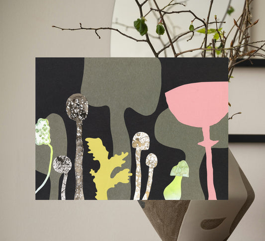 Giclée print “Whispering Beneath the Forest Floor”