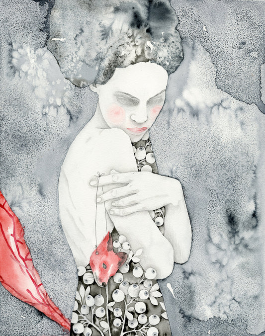 Giclée print "Fox Spirit II. The Shapeshifter’s Riddle"